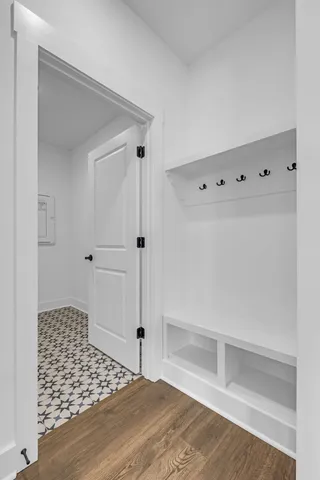 a view of empty room