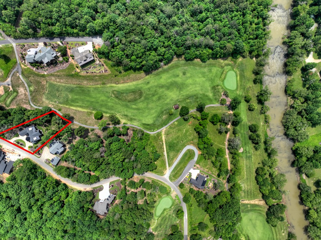 658 Old Toccoa Loop Mineral Bluff, GA 30559 - Photo 73 of 74 an aerial view of a house with a yard