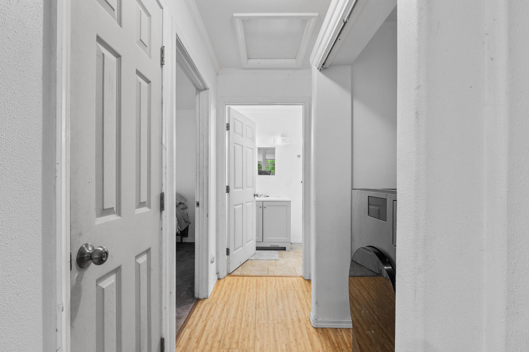 14-823 Seaview Road Pahoa, HI 96778 - Photo 14 of 23 a view of a bedroom from a hallway