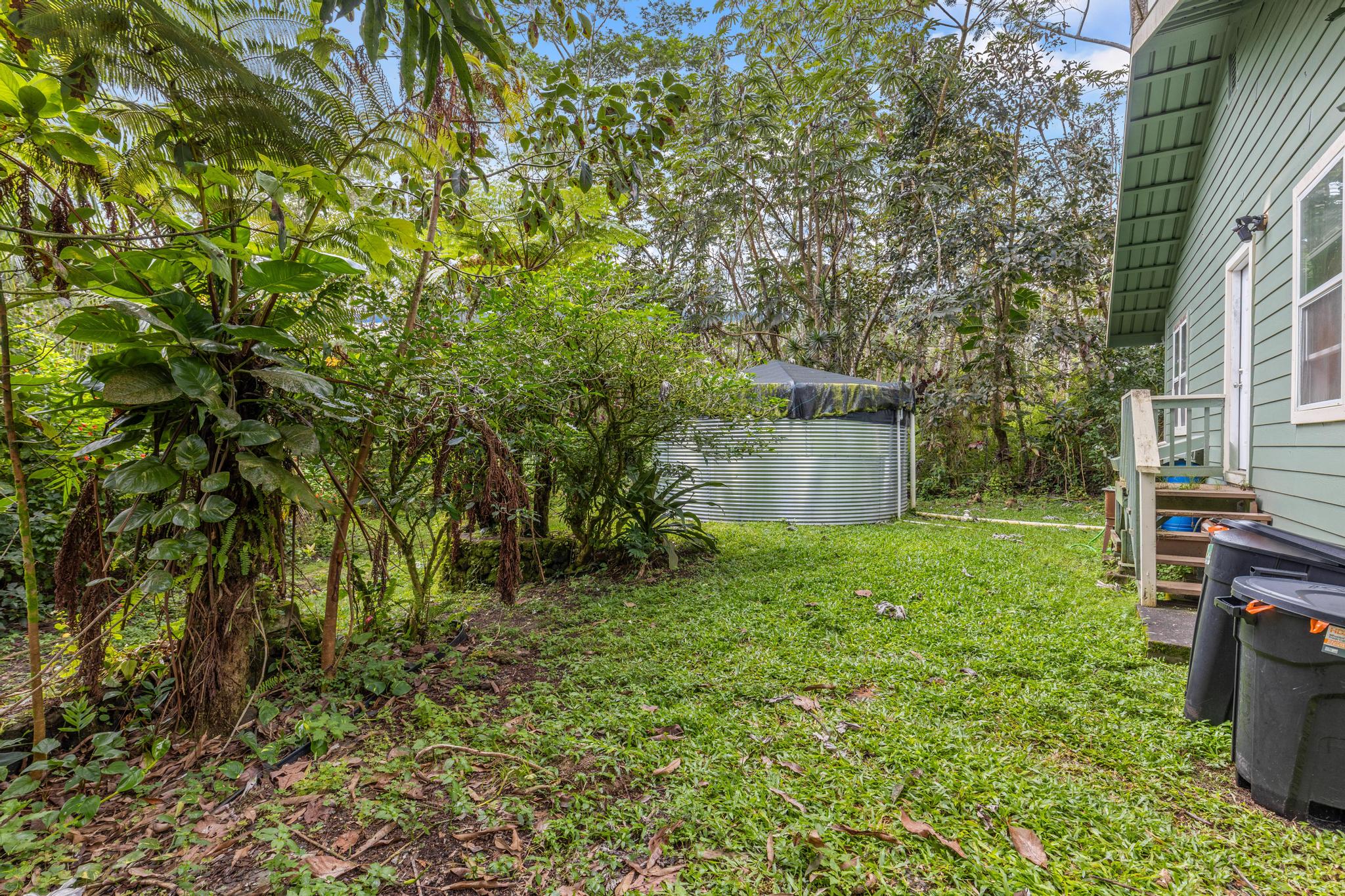 14-823 Seaview Road Pahoa, HI 96778 - Photo 21 of 23 a backyard of a house with lots of green space