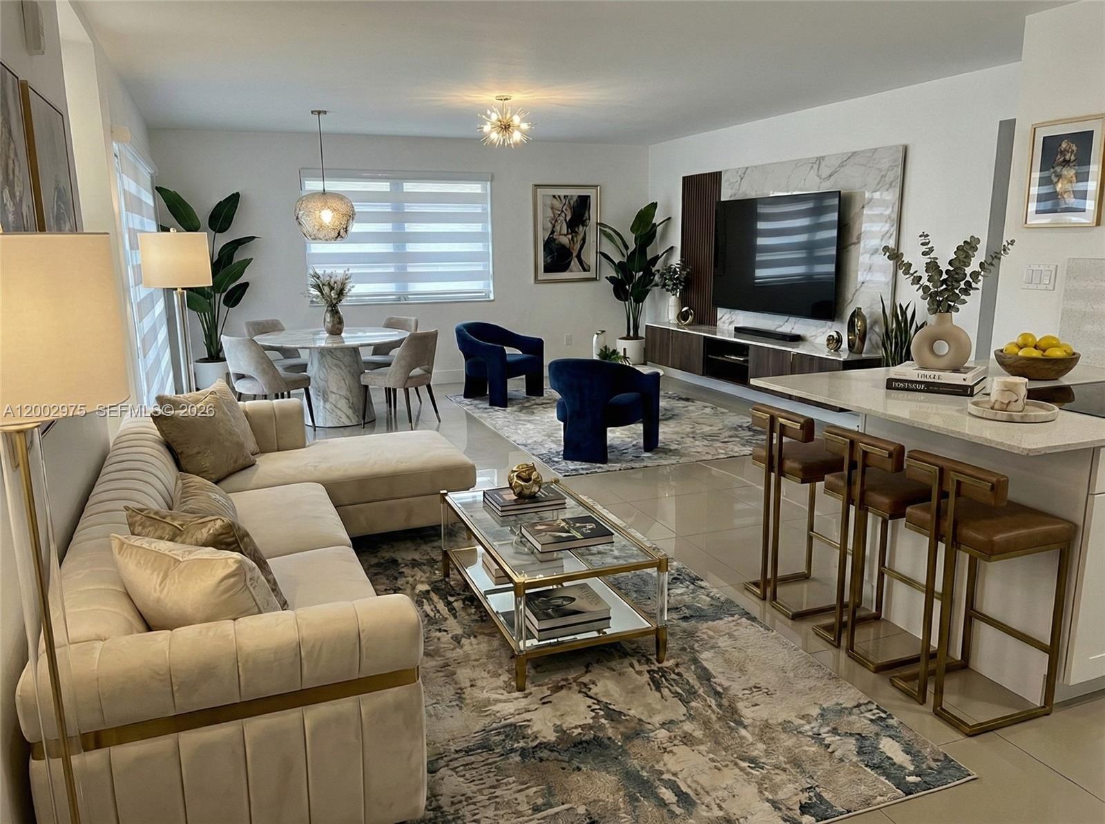 9350 Southwest 77th Avenue, Unit G1 Miami, FL 33156 - Photo 30 of 36 Virtually staged living area.