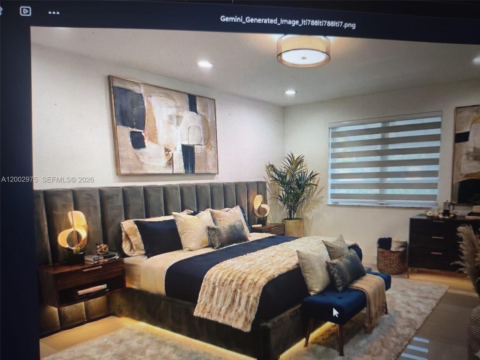 9350 Southwest 77th Avenue, Unit G1 Miami, FL 33156 - Photo 34 of 36 Virtually staged primary bedroom.