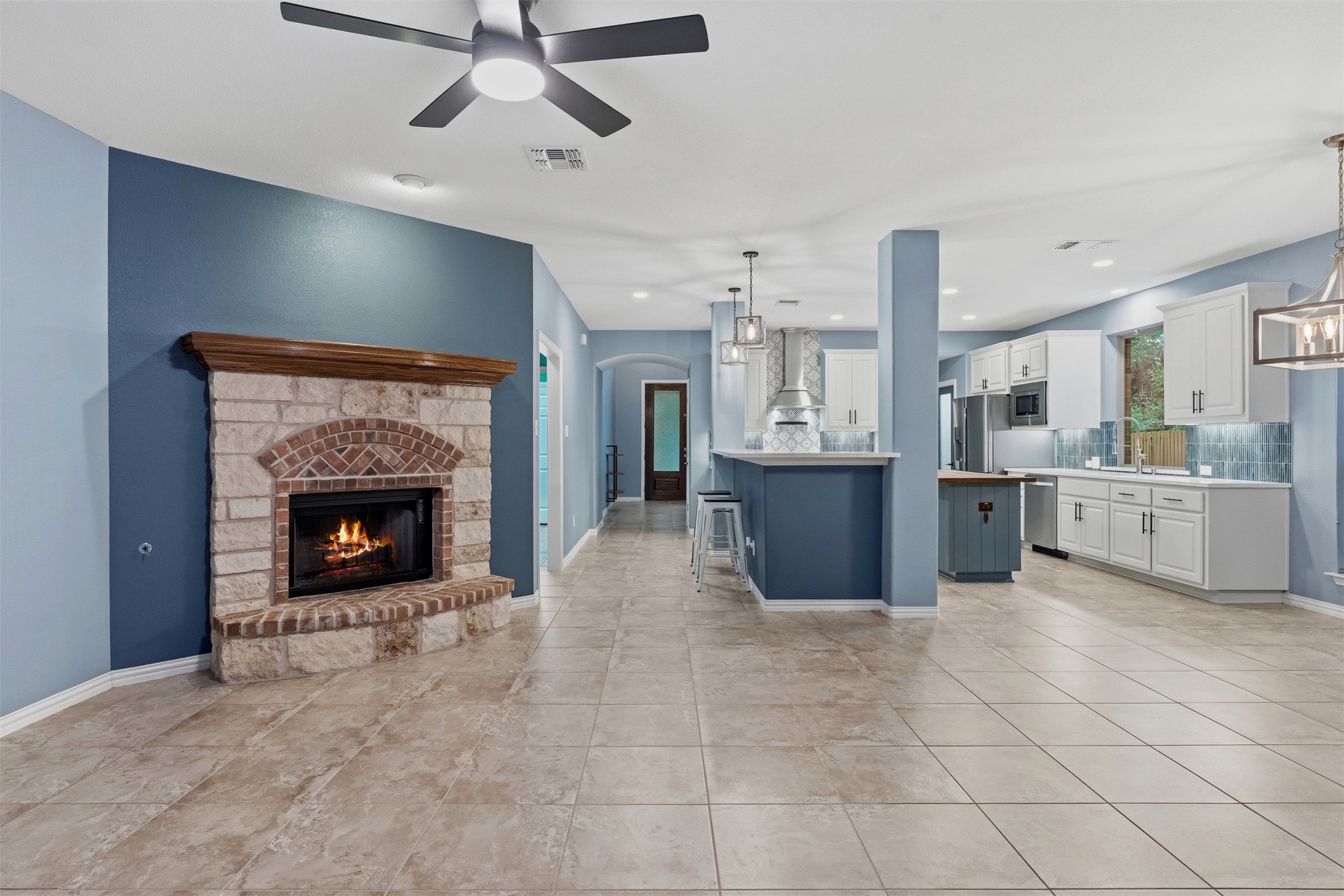 3935 Bowstring Bend Cedar Park, TX 78613 - Photo 39 of 39 The open floor plan ensures the living area flows naturally into the kitchen and dining spaces
