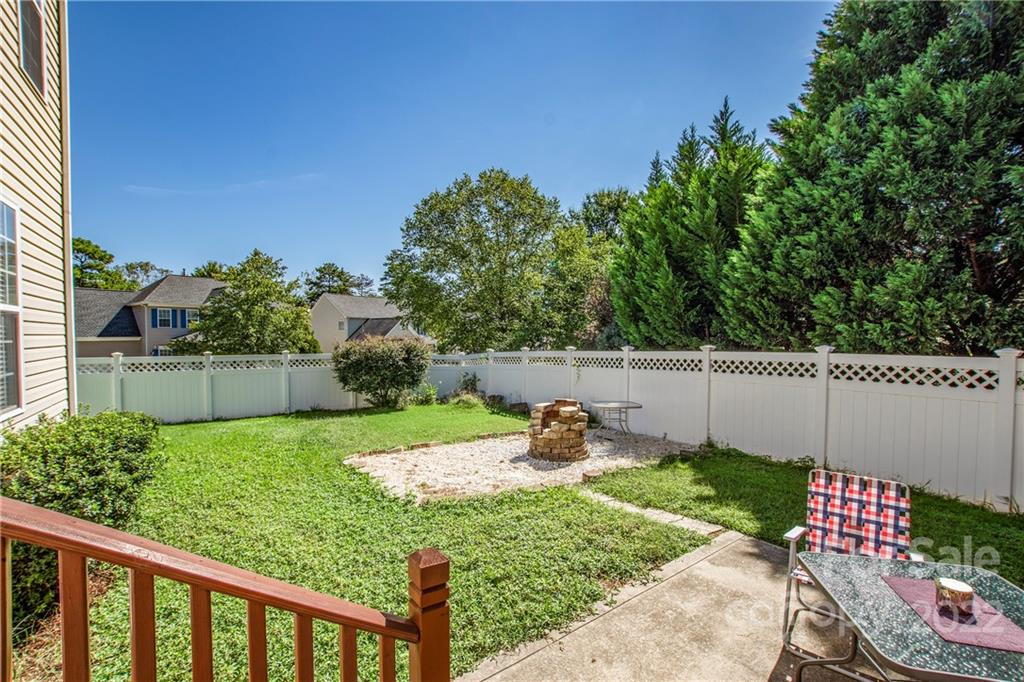5511 Alexandrite Way Fort Mill, SC 29708 - Photo 27 of 32 a view of a backyard with sitting area