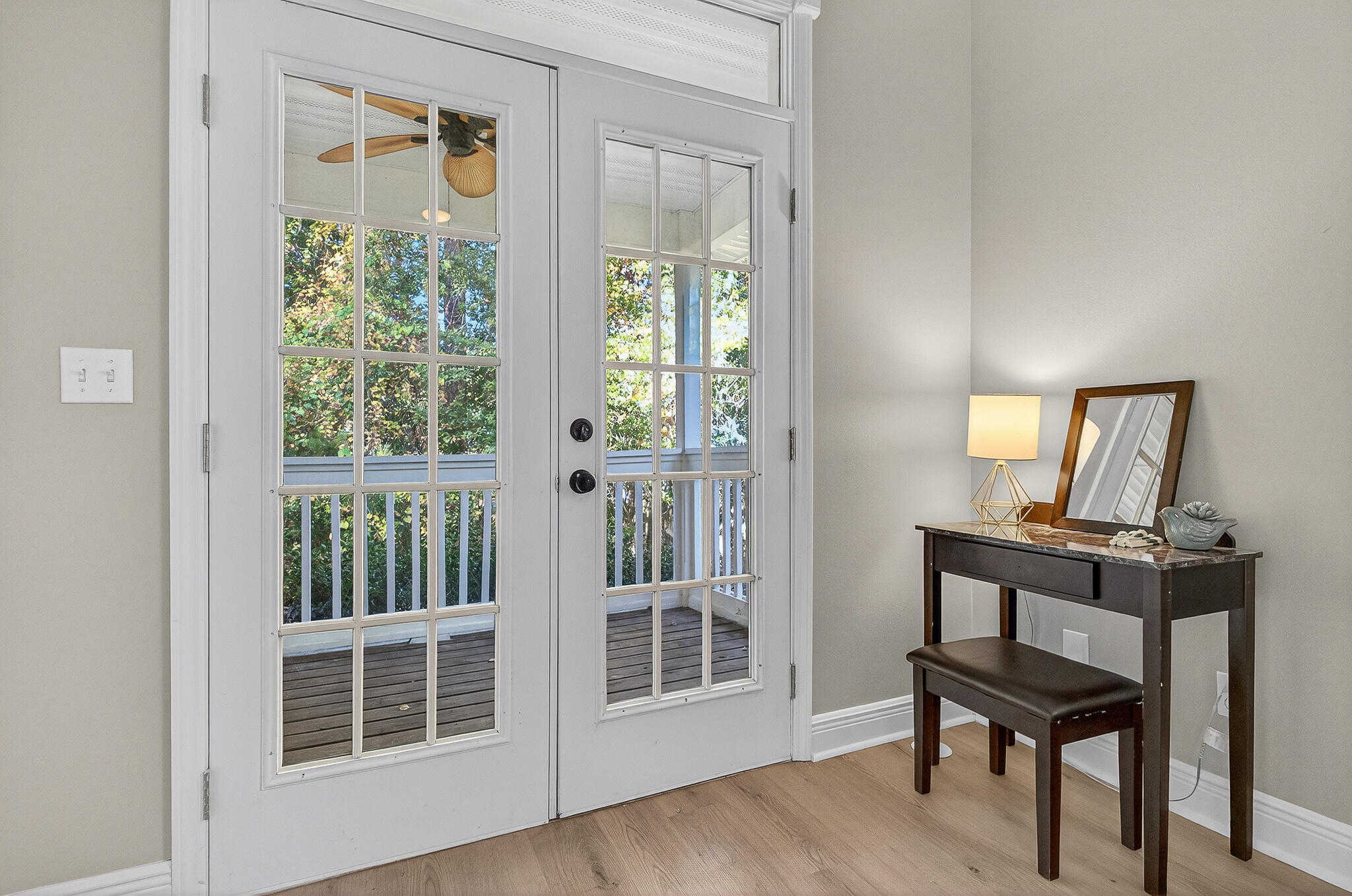 115 Central 6th Street Santa Rosa Beach, FL 32459 - Photo 46 of 56 a view of a workspace room with furniture and a window