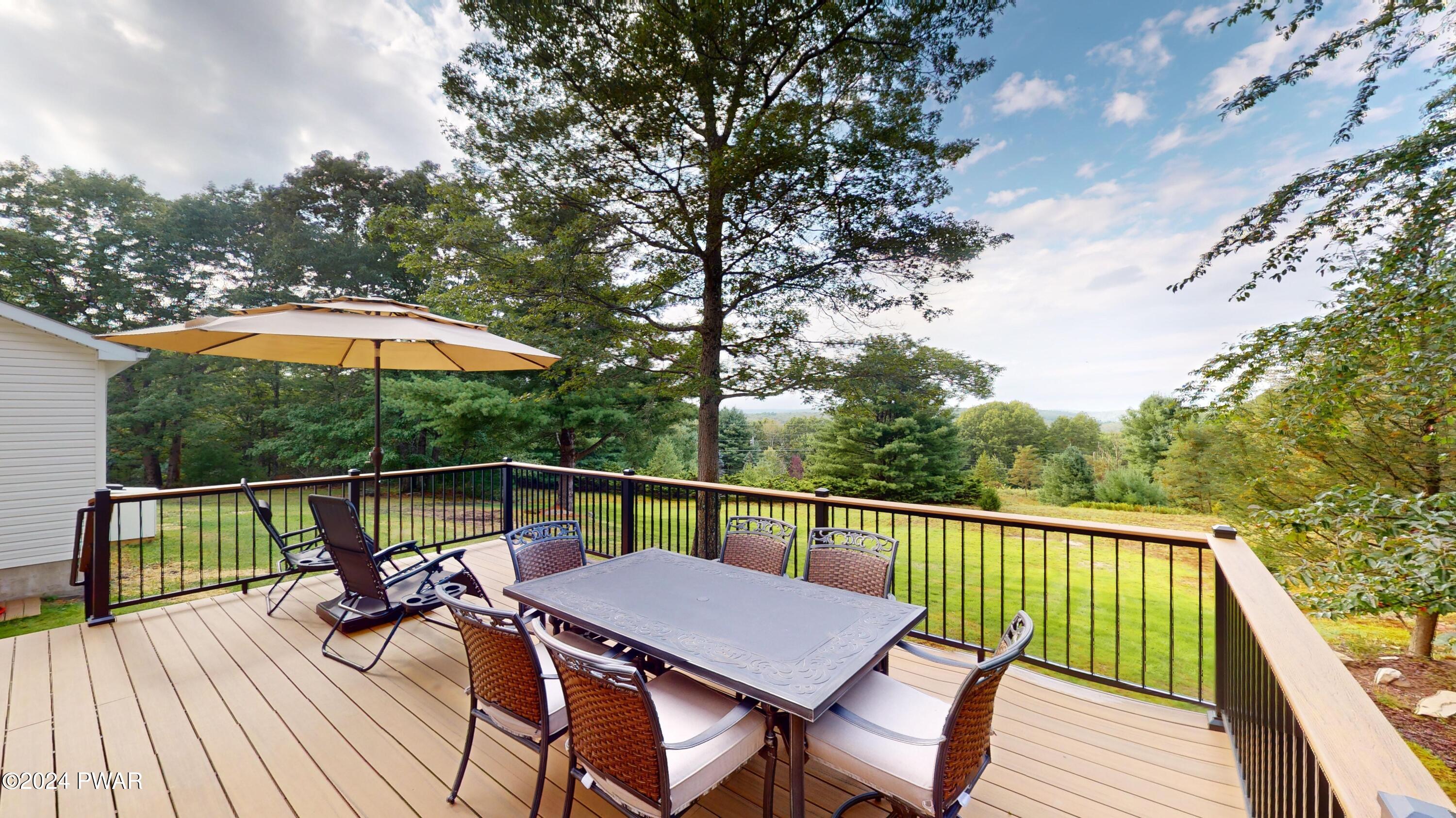 115 Mountain View Road Greeley, PA 18425 - Photo 56 of 68 Brand NEW Trex decking!