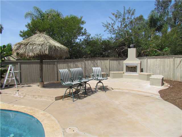 1512 Monte Mar Road Vista, CA 92084 - Photo 21 of 22 Outdoor fireplace and seating area