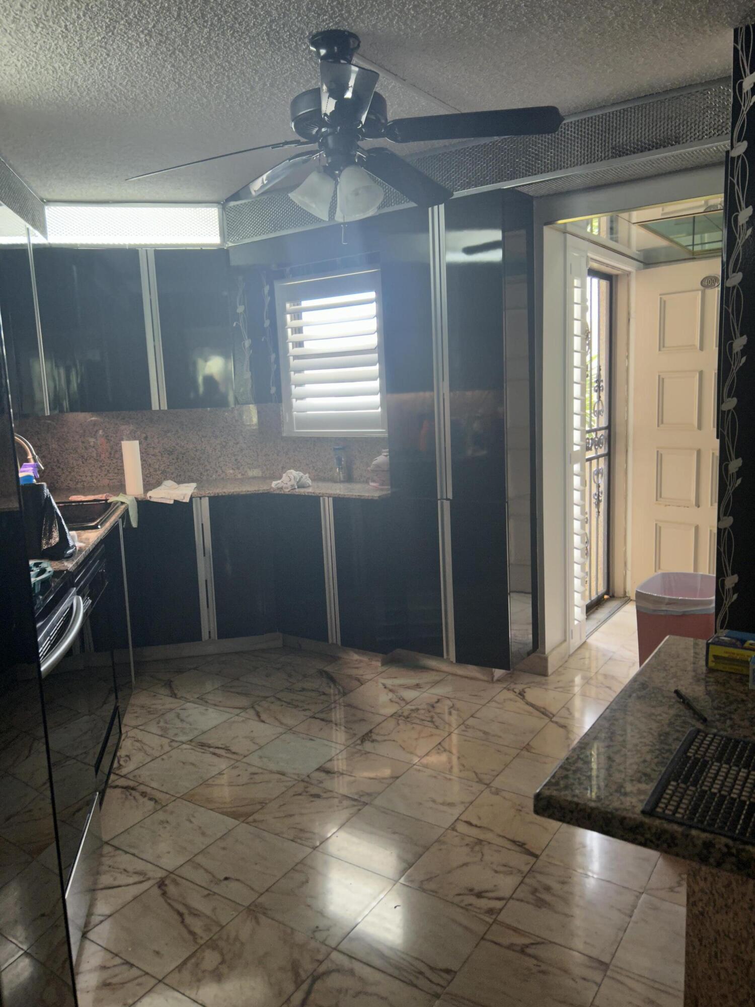 KITCHEN-MARBLE FLOORS