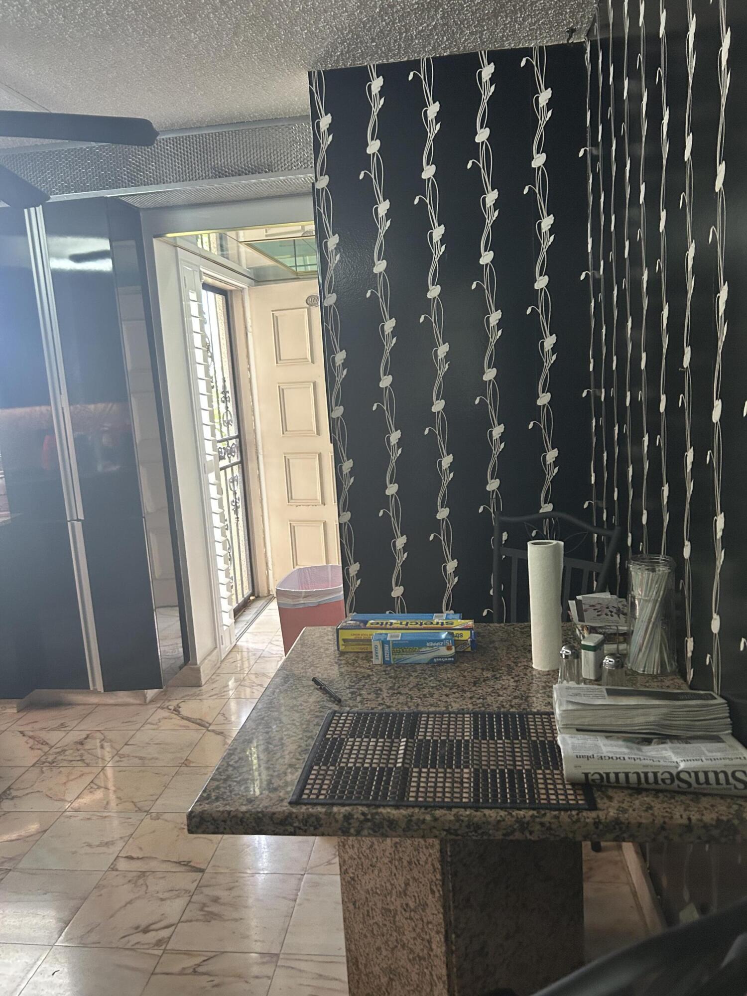 KITCHEN-MARBLE FLOORS