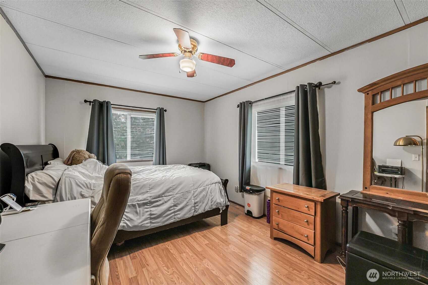 980 South Falcon Road Camano Island, WA 98282 - Photo 21 of 30 a bedroom with a bed and window