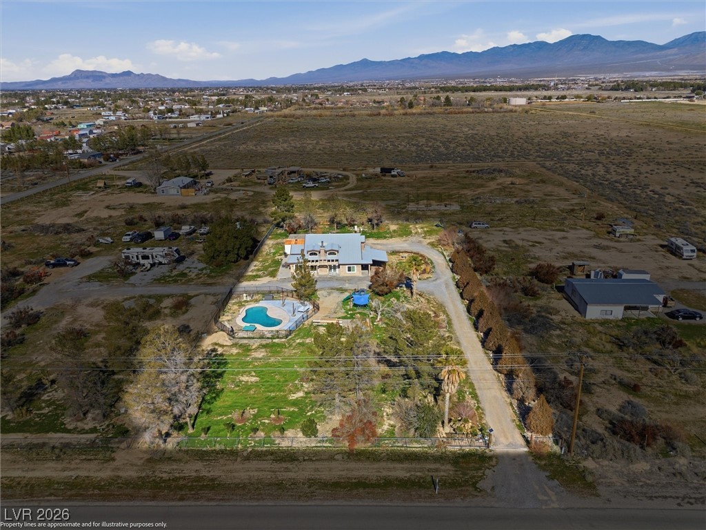 2570 East Kellogg Road Pahrump, NV 89048 - Photo 45 of 54 Beautiful mountain views all around.
