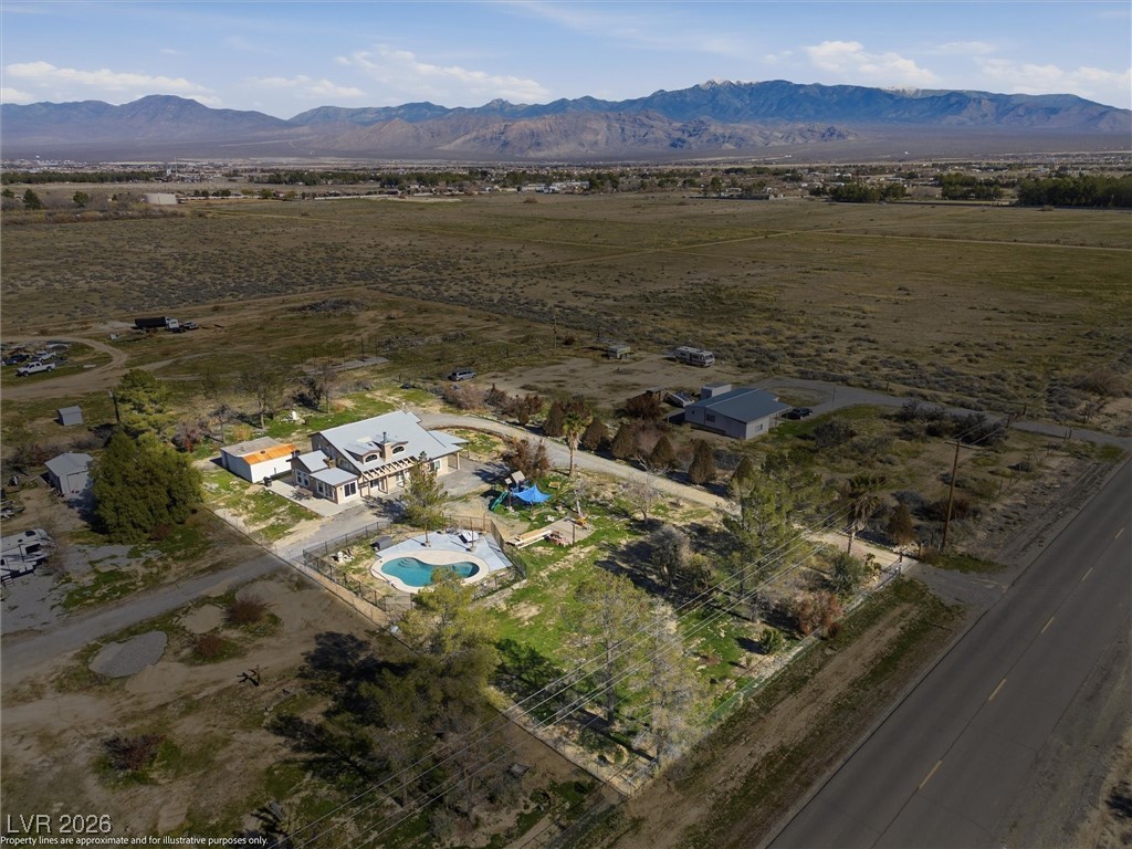 2570 East Kellogg Road Pahrump, NV 89048 - Photo 46 of 54 Beautiful mountain views all around.