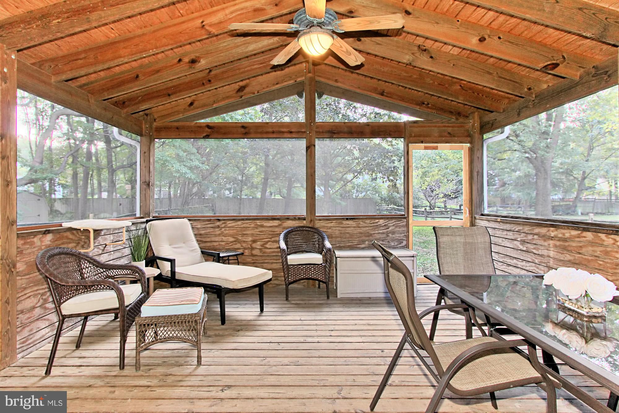 2309 Ballycairne Court Reston, VA 20191 - Photo 11 of 29 Fantastic Screened Porch with Fabulous View!