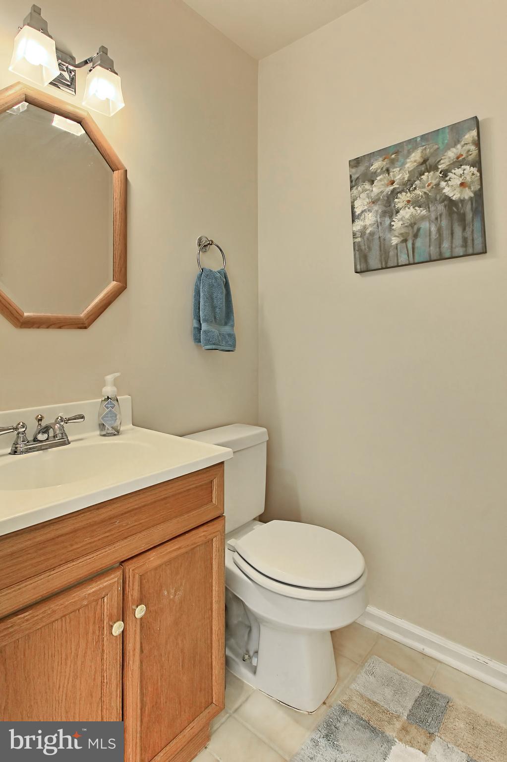 2309 Ballycairne Court Reston, VA 20191 - Photo 15 of 29 Main Lvl Half Bath with Ceramic Tile