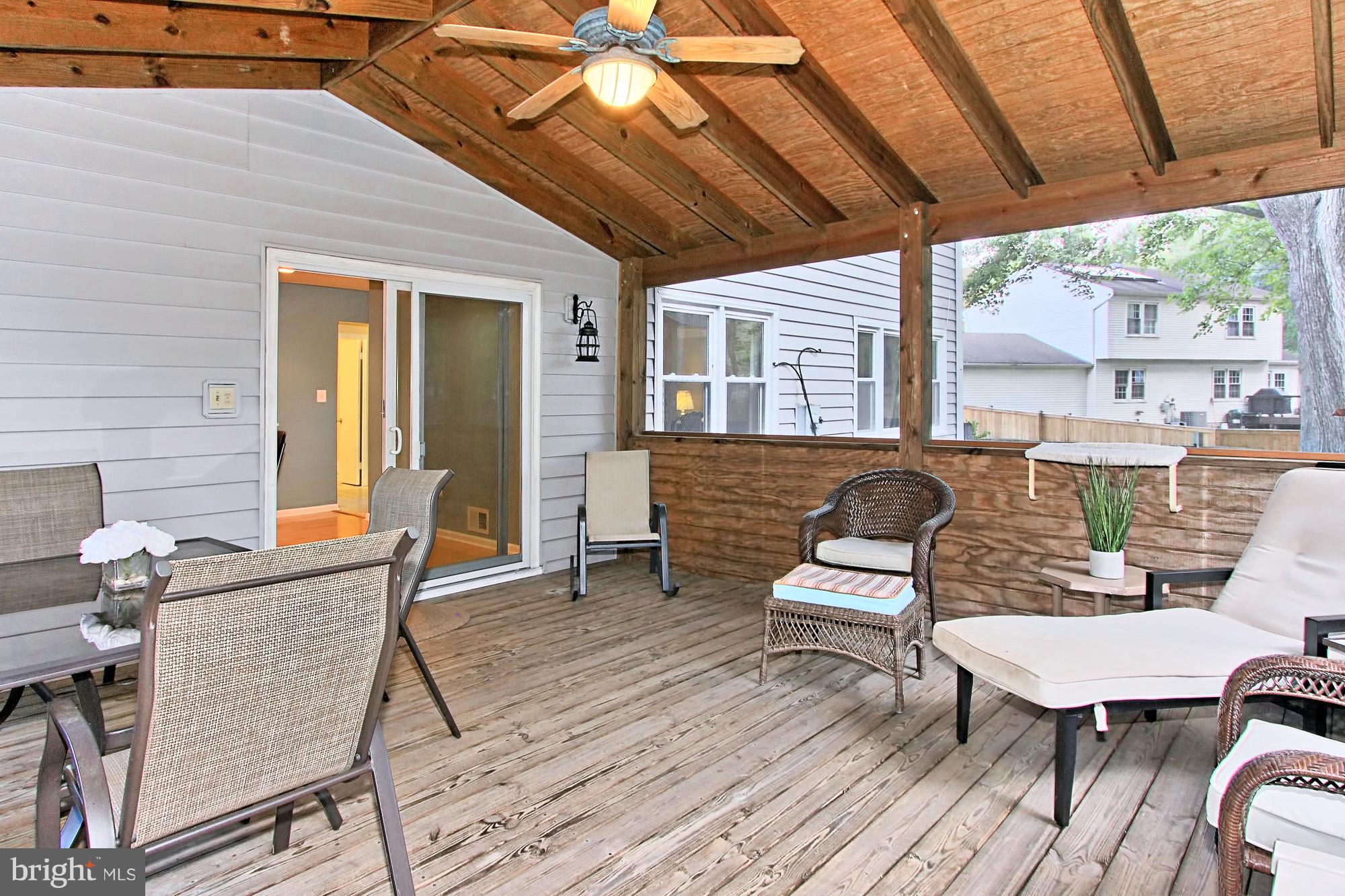 2309 Ballycairne Court Reston, VA 20191 - Photo 26 of 29 Enjoy the Autumn on Your Screen Porch
