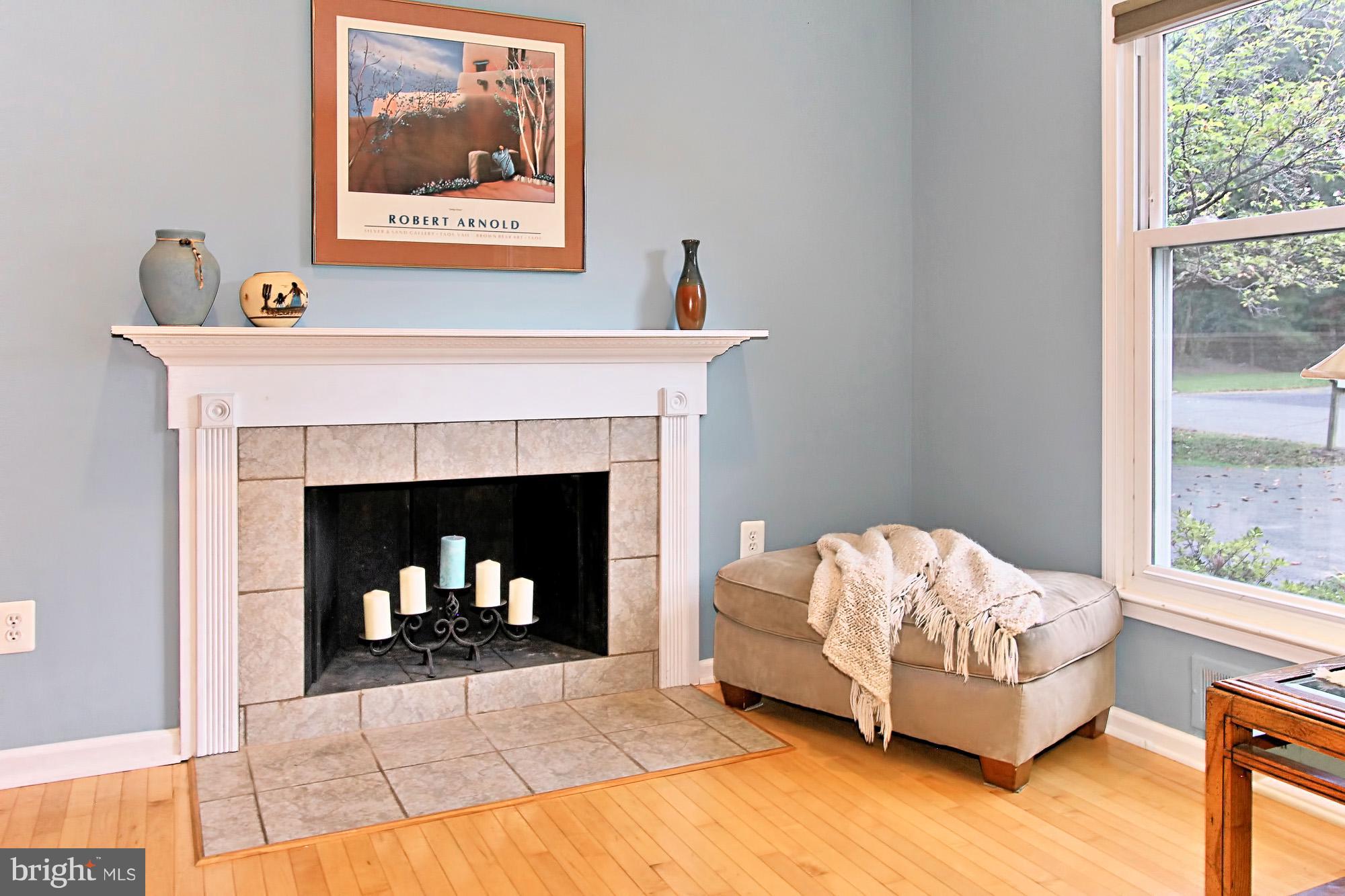 2309 Ballycairne Court Reston, VA 20191 - Photo 4 of 29 Family Rm Features Classic Wood-Burning Fireplace
