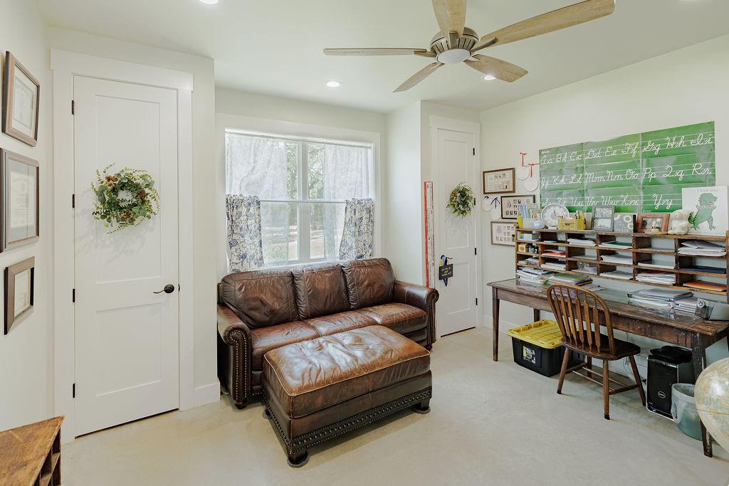 2094 Jim Harry Loop Sunset, TX 76270 - Photo 12 of 40 den with two separate storage closets with built in shelves