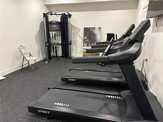 a front view of a building