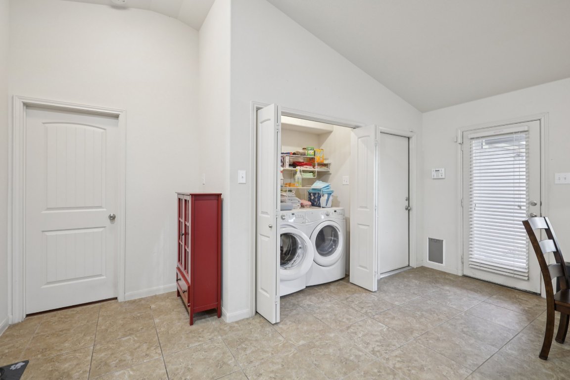 1621 Big Thicket Drive Cedar Park, TX 78613 - Photo 15 of 37 a view of a storage & utility room with closet window