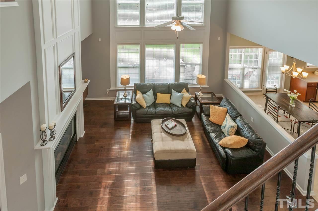 7613 Silver View Lane Raleigh, NC 27613 - Photo 5 of 25 Another view of the majestic, open family room.