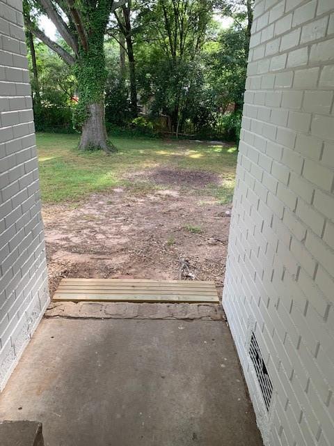 4559 Hendrix Drive Forest Park, GA 30297 - Photo 22 of 24 a view of backyard with green space