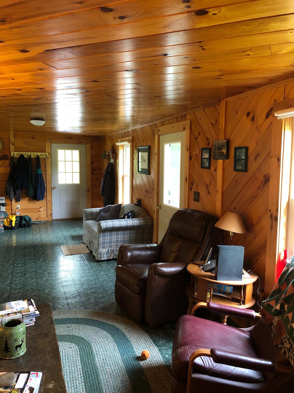 7 River Road Oquossoc, ME 04964 - Photo 7 of 13 living room