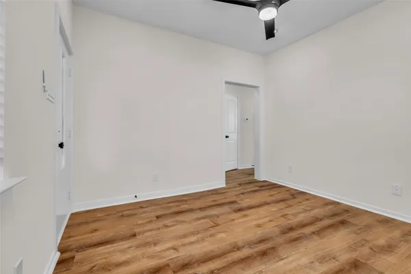 a view of empty room