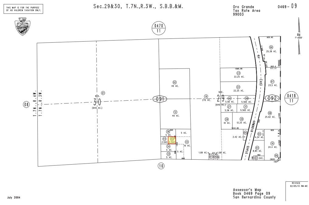 0 Powerline Road Apple Valley, CA 92307 - Photo 1 of 1 Gallery Image 1
