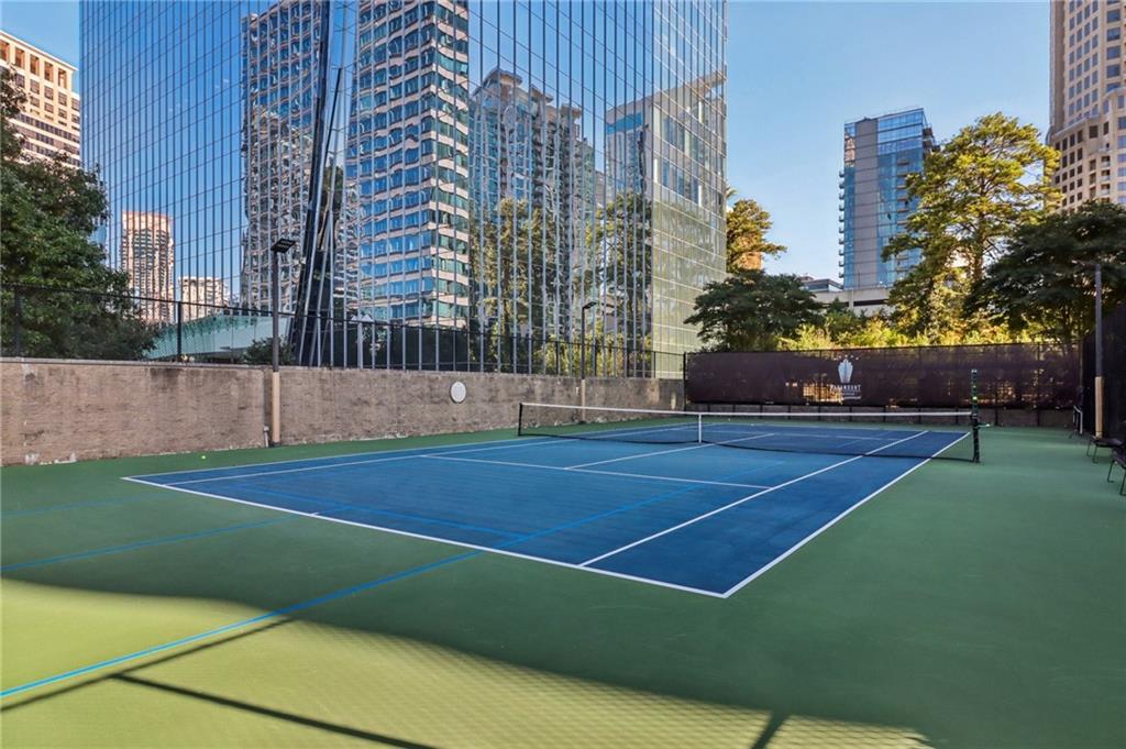 3445 Stratford Road Northeast, Unit 2602 Atlanta, GA 30326 - Photo 14 of 56 a view of a tennis court