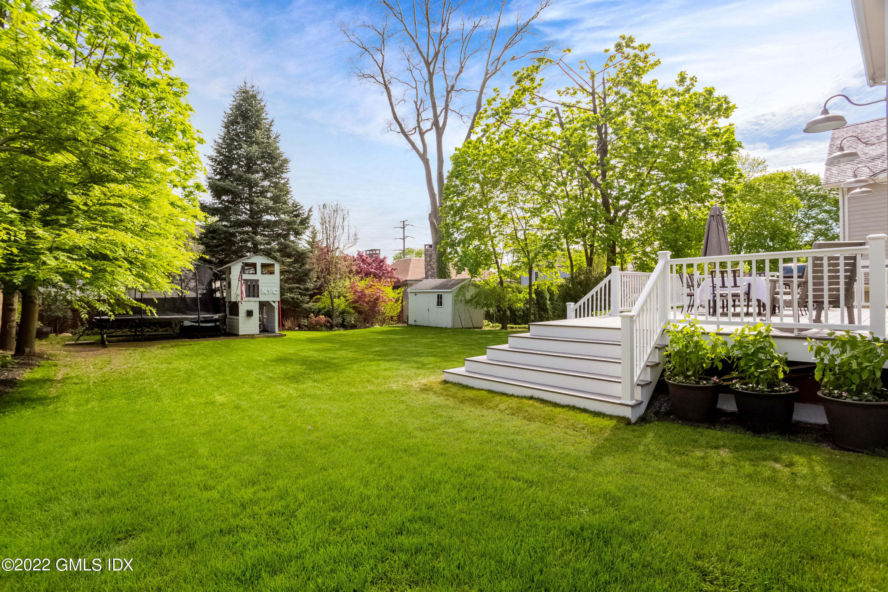 6 Chapel Lane Riverside, CT 06878 - Photo 29 of 29 a garden view with a seating space