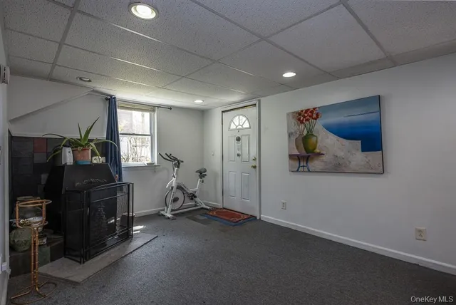 a view of empty room