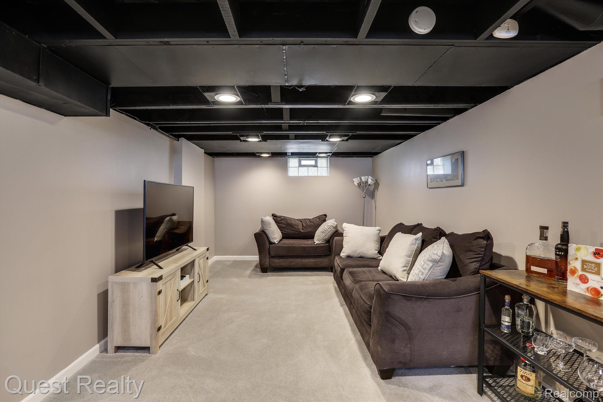 1850 Cambridge Road Berkley, MI 48072 - Photo 26 of 42 finished basement with many possibilities