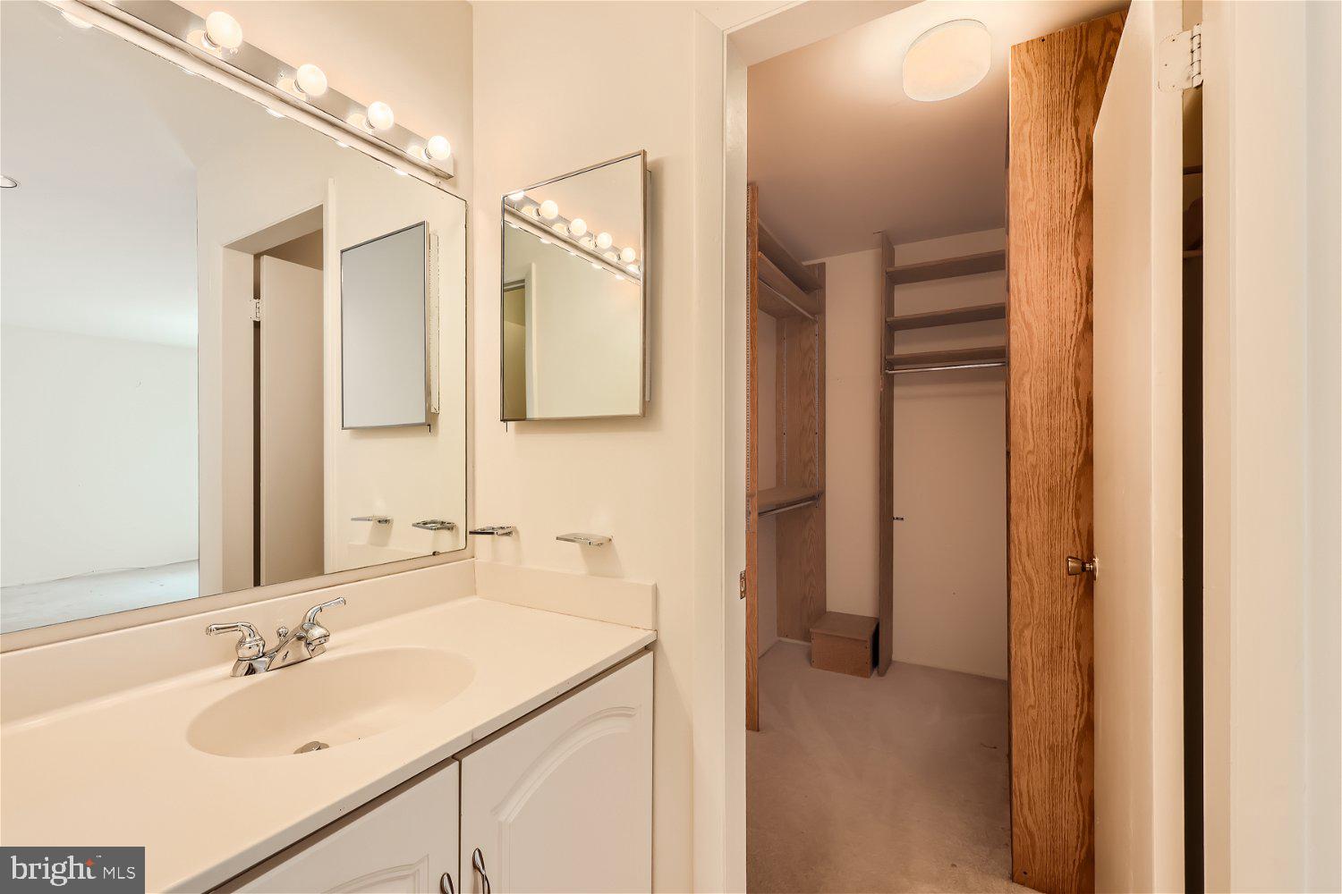 7516 Sea Change Columbia, MD 21045 - Photo 16 of 28 Vanity outside/ Huge Walk in Closet