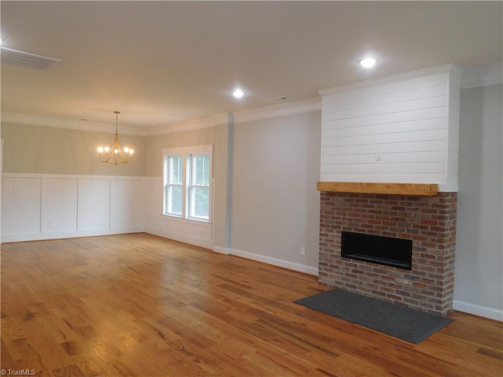 7805 Grapevine Road Lewisville, NC 27023 - Photo 4 of 45 LARGE SPACE. LOOKING INTO THE DINING ROOM.