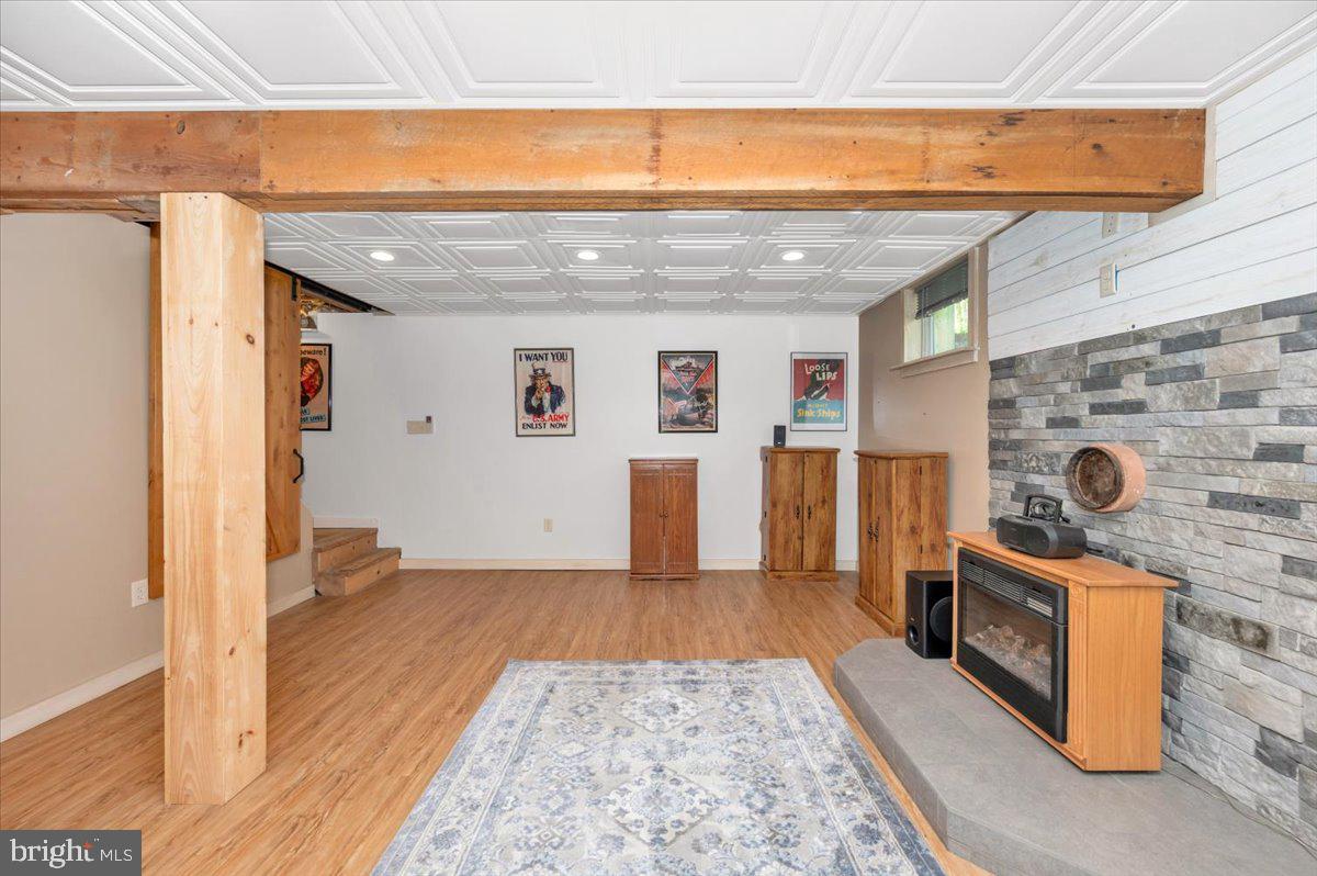 16926 Sprecher Road Sharpsburg, MD 21782 - Photo 37 of 76 Spacious basement with rustic charm.