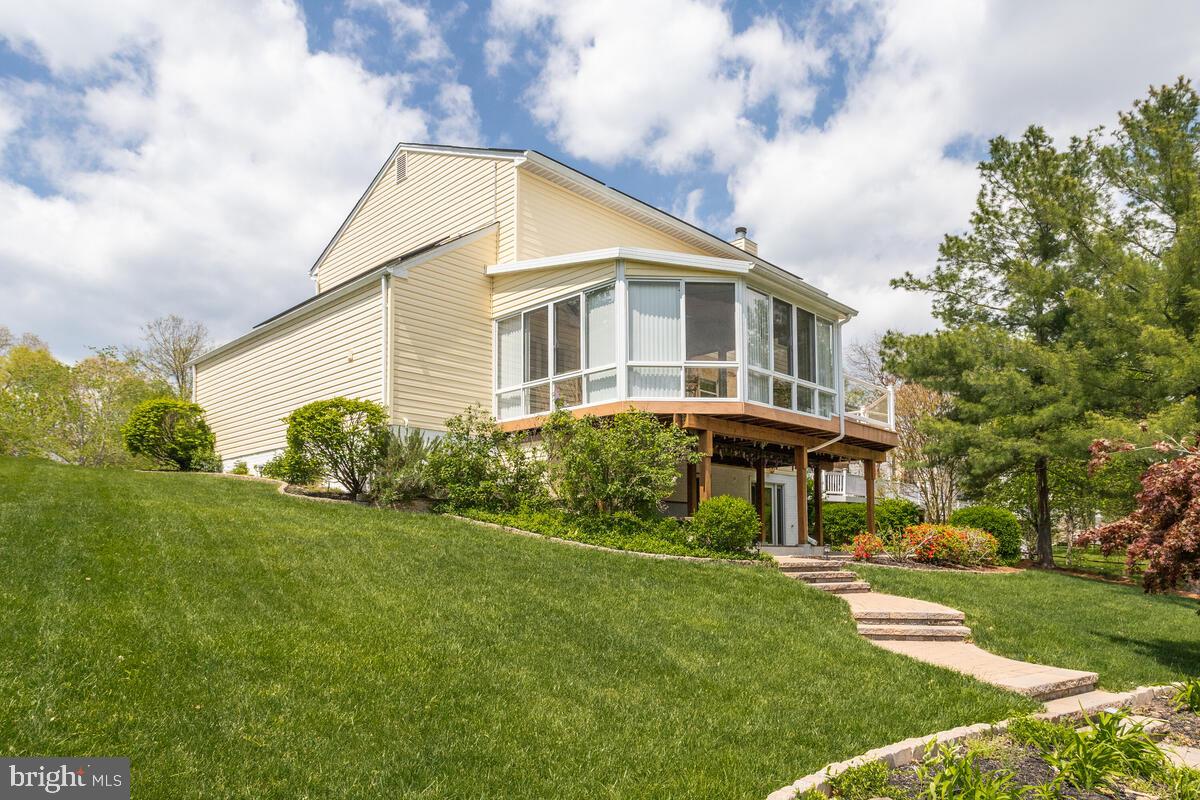 6456 Skipton Drive Hanover, MD 21076 - Photo 54 of 75 View from the terrace of back of house