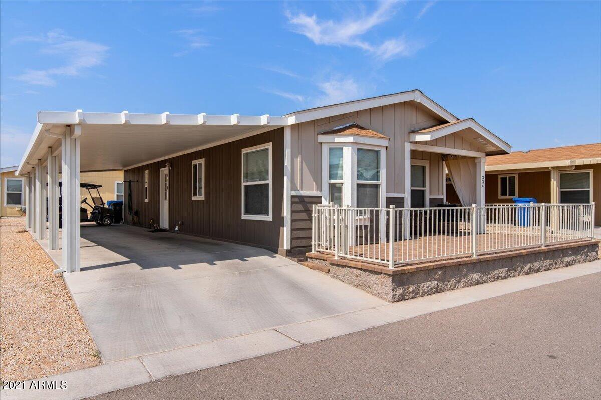 8865 East Baseline Road, Unit 334 Mesa, AZ 85209 - Photo 2 of 26 Generous Driveway