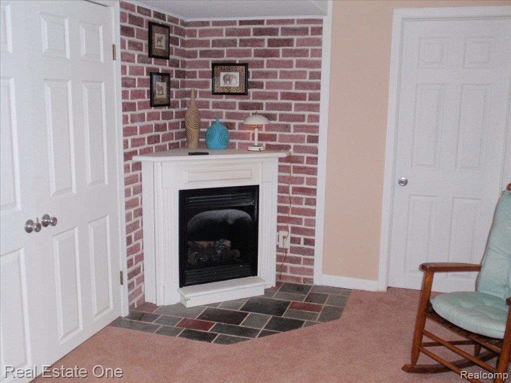 5126 West Harvard Road Clarkston, MI 48348 - Photo 21 of 25 Basement, fireplace