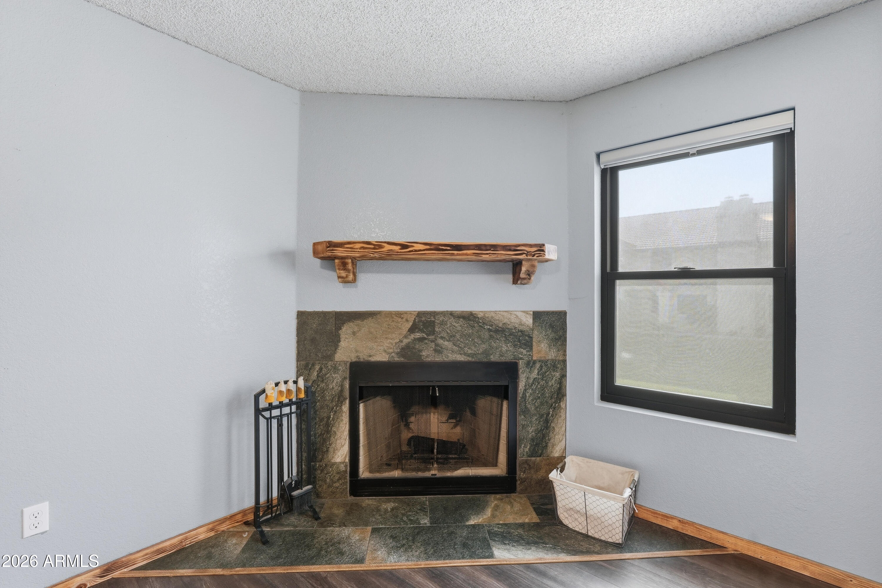 6262 East Brown Road, Unit 10 Mesa, AZ 85205 - Photo 14 of 33 a living room with a fireplace