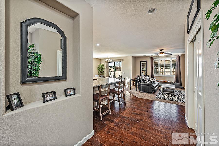 2201 Dominic Drive Reno, NV 89521 - Photo 3 of 20 a living room with furniture and wooden floor