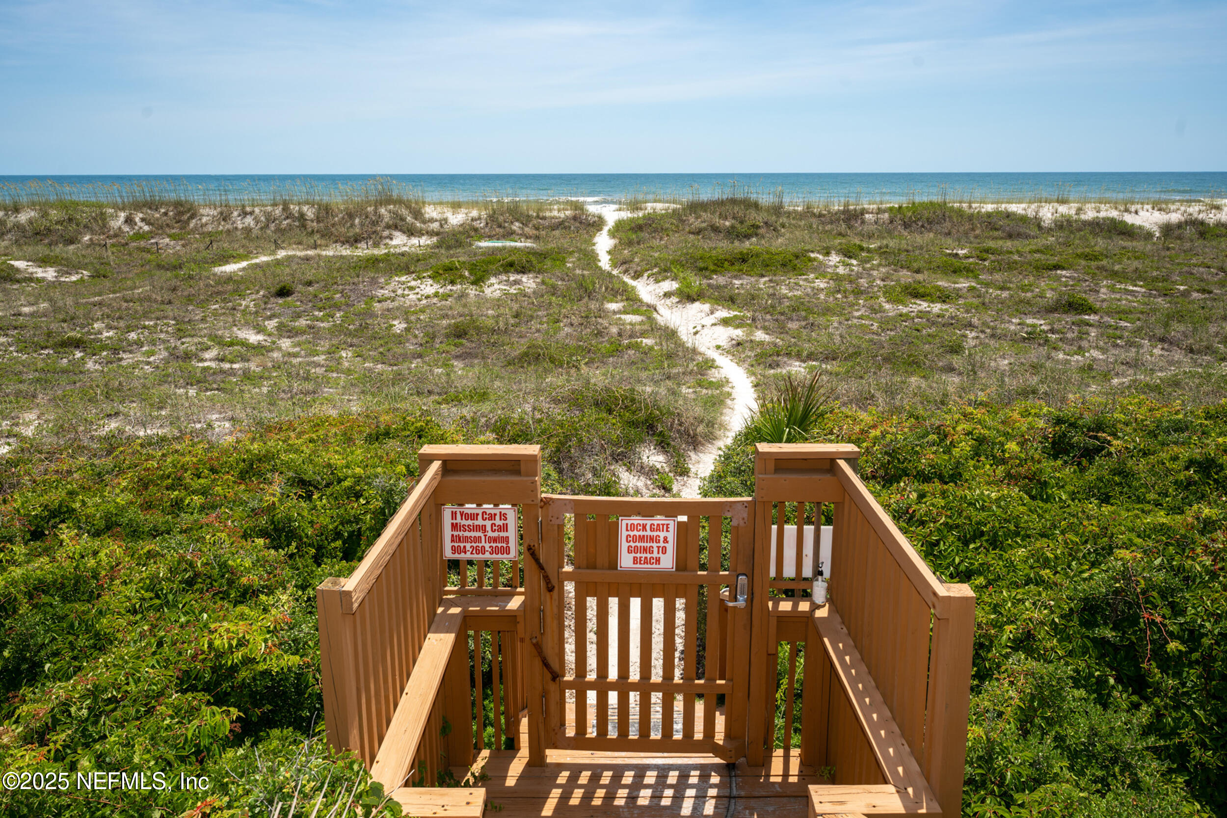 2233 Seminole Road, Unit 3 Atlantic Beach, FL 32233 - Photo 38 of 59 a view of a balcony with an ocean view