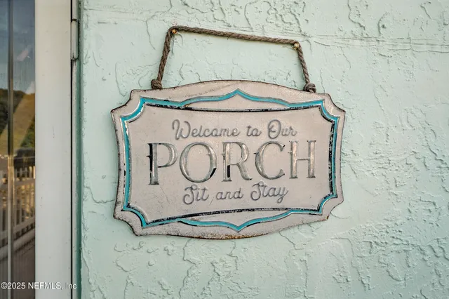 a view of an chairs and tables in the patio