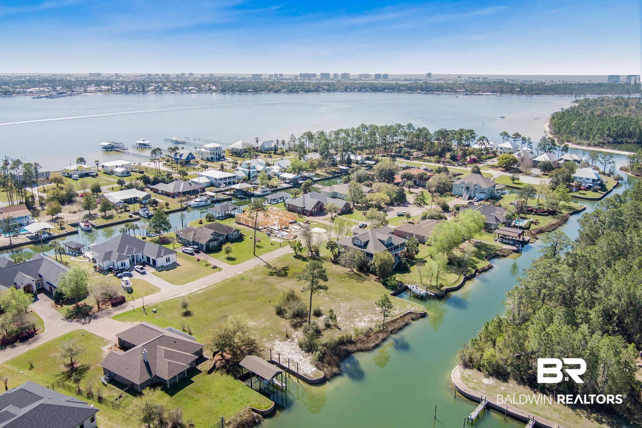 6433 East Quarry Drive Elberta, AL 36530 - Photo 4 of 10 Bird's eye view with a residential view and a water view