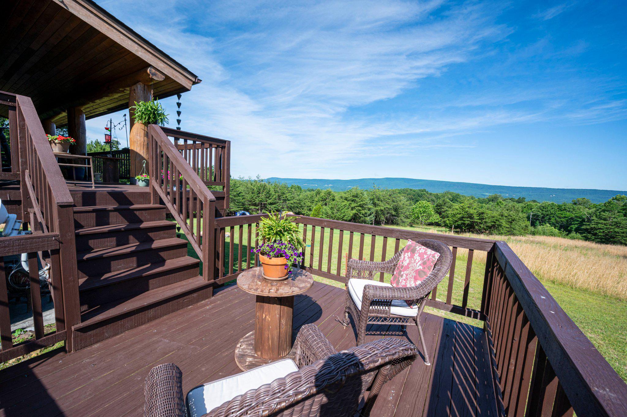 2199 Cheyennes Trail Gerrardstown, WV 25420 - Photo 41 of 63 Relaxing sundeck with breathtaking views.