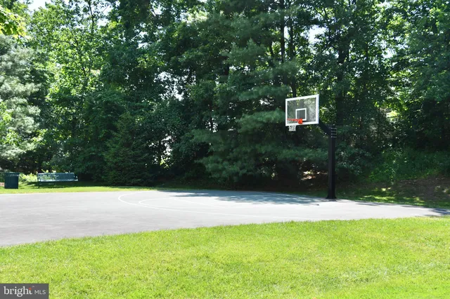 a backyard of a house with lots of green space and garden