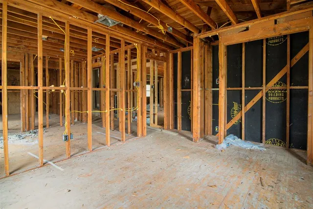 a view of under construction room and windows