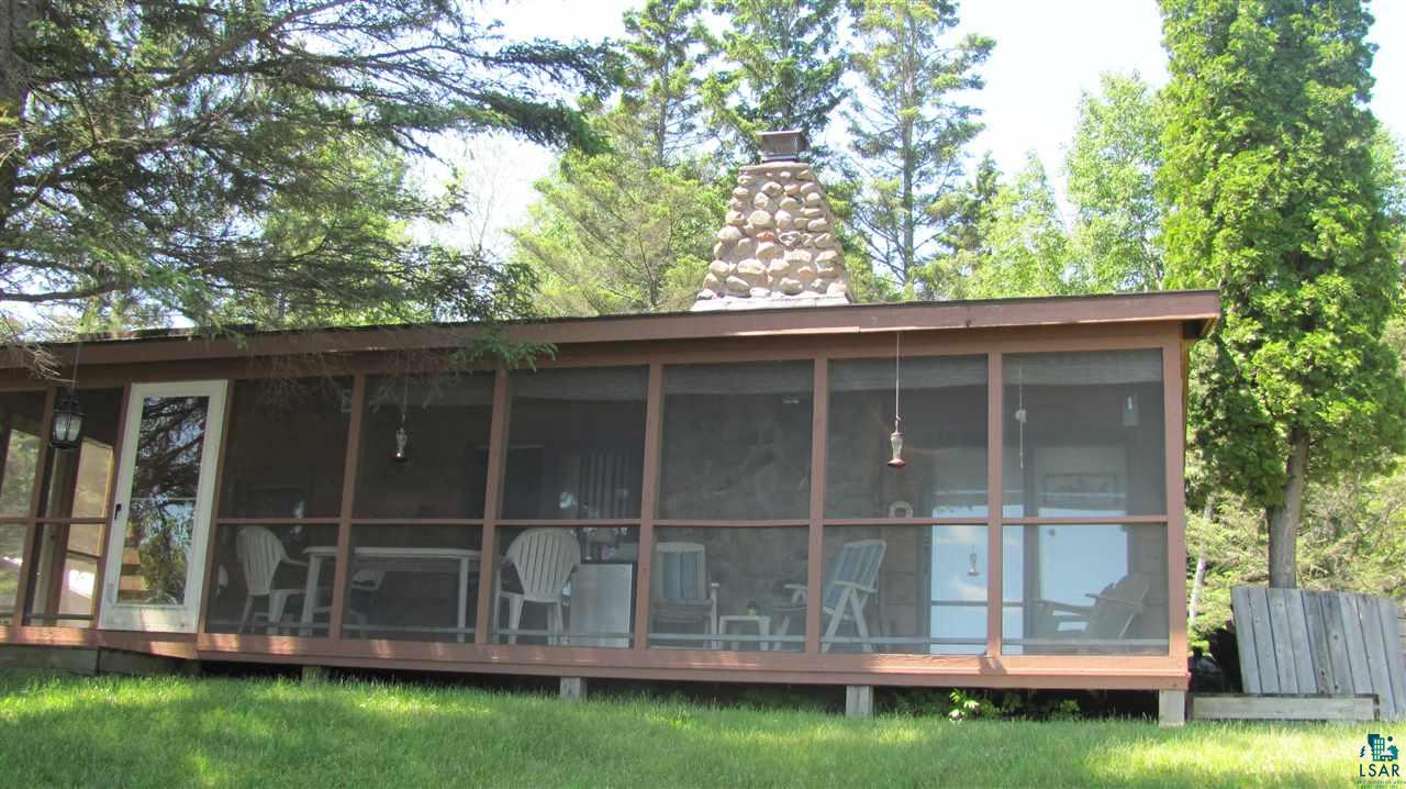 9288 West Branch Road Duluth, MN 55803 - Photo 3 of 21 LAKESIDE SCREEN PORCH 37' FROM WATERS EDGE