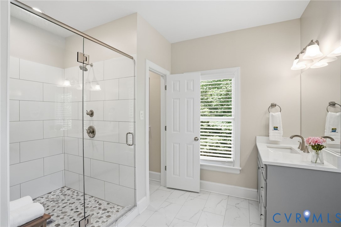 12123 Deer Ridge Court Ashland, VA 23005 - Photo 41 of 63 a bathroom with a shower