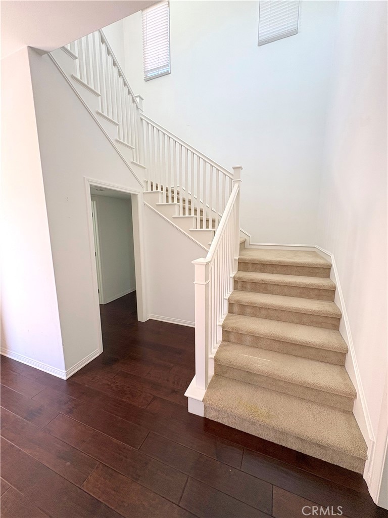 89 Field Poppy Irvine, CA 92620 - Photo 14 of 37 a view of entryway with wooden floor