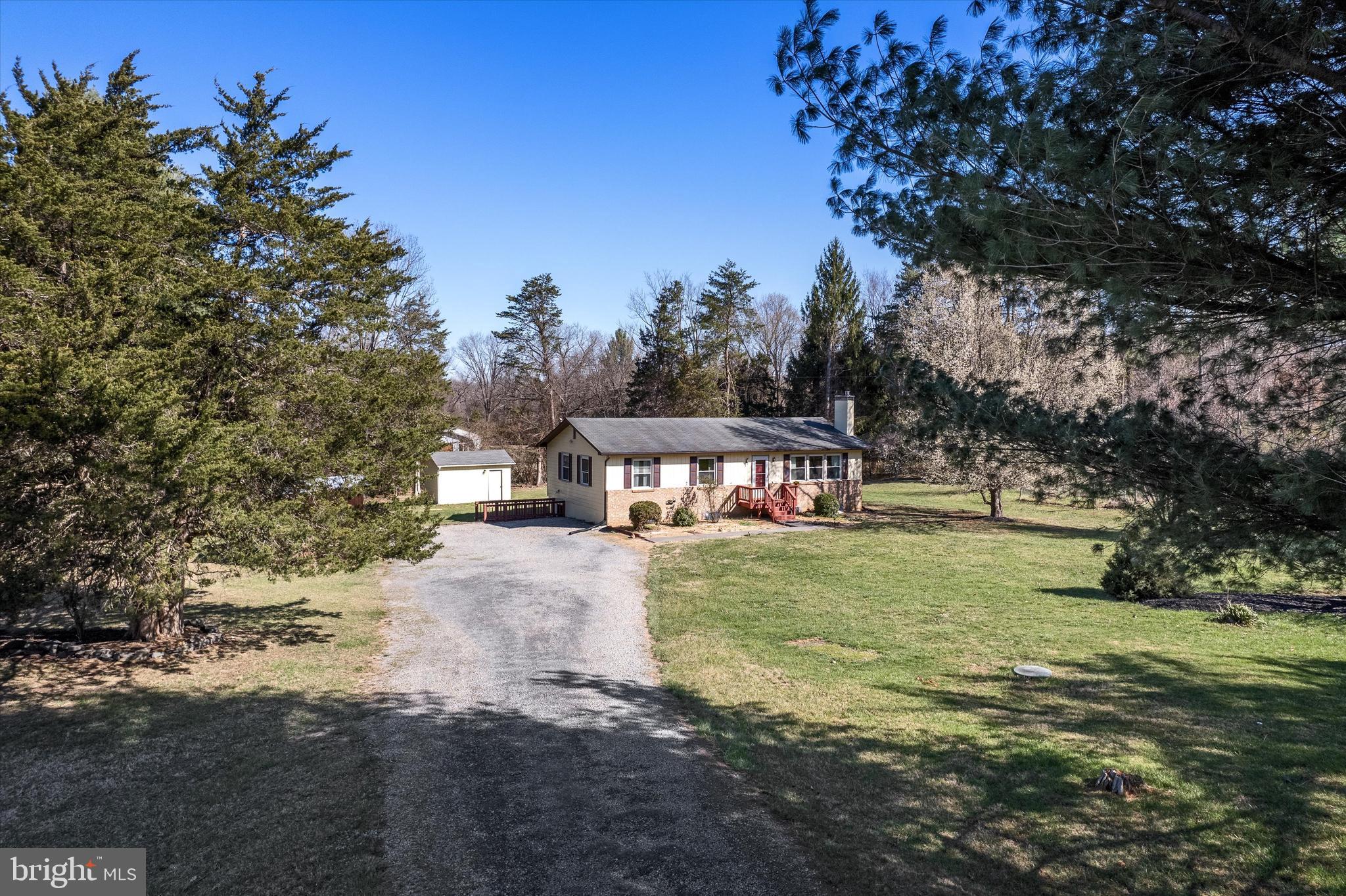 6521 Howellsville Road Front Royal, VA 22630 - Photo 38 of 46 a view of a house with a yard